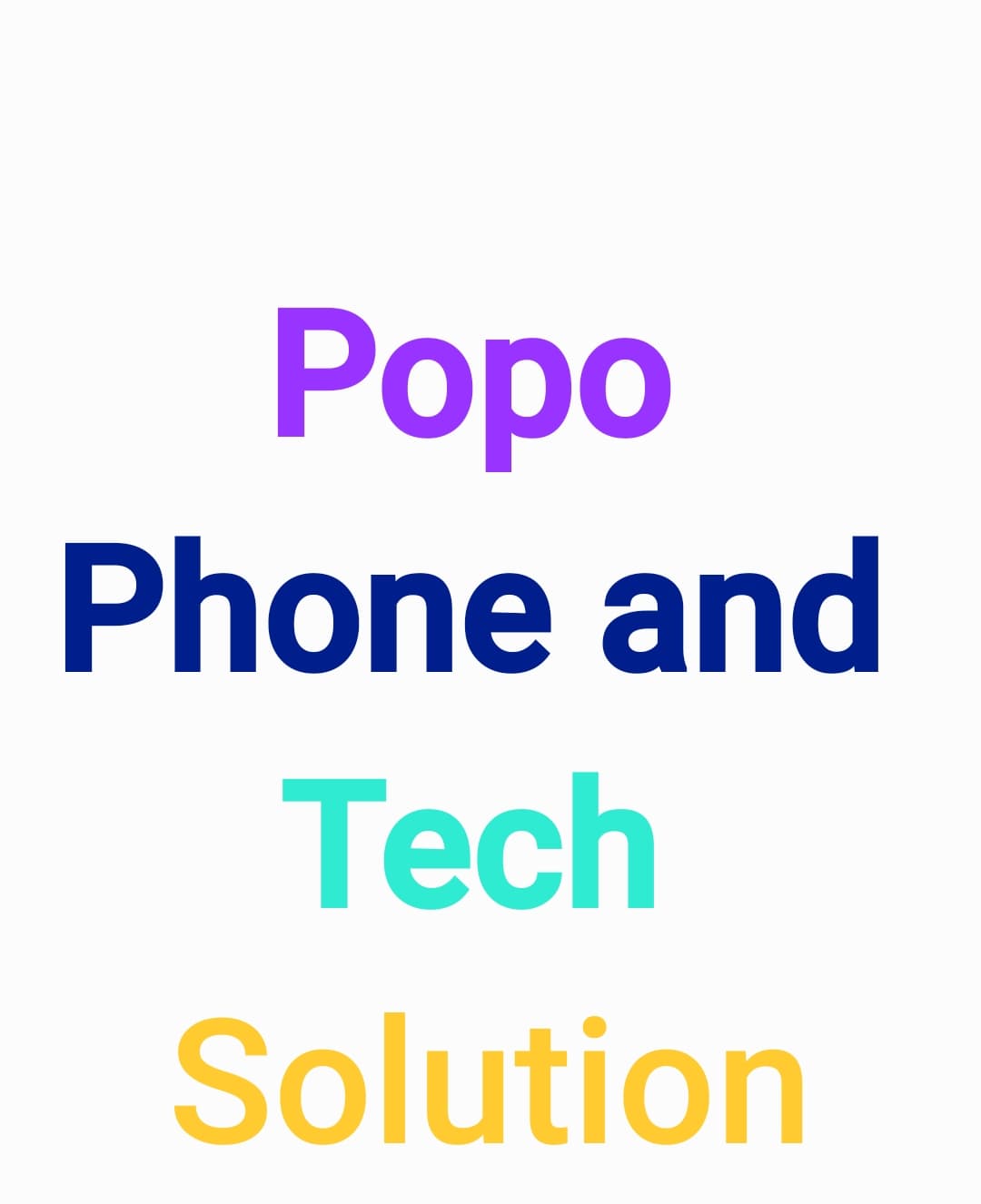 Popo Phone and Tech Solution